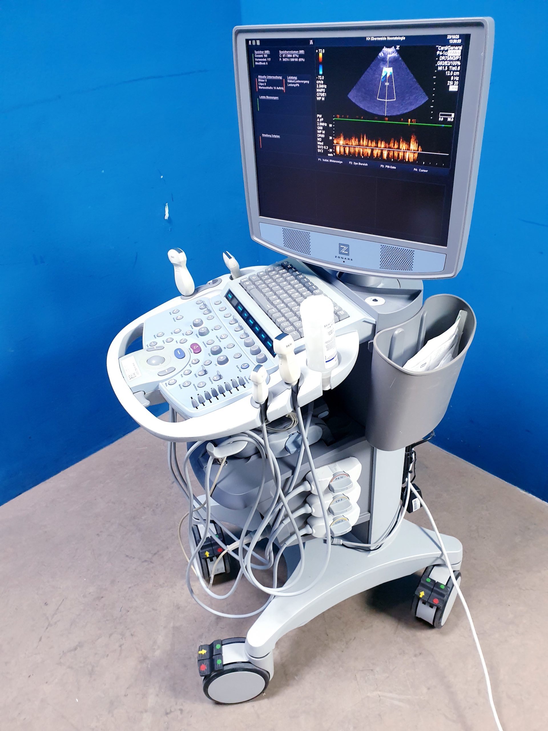 Zonare – Doppler Farbdoppler Ultraschallsystem 3 Sonden L14-5w + C9-3 + C10-3 thumbnail 21