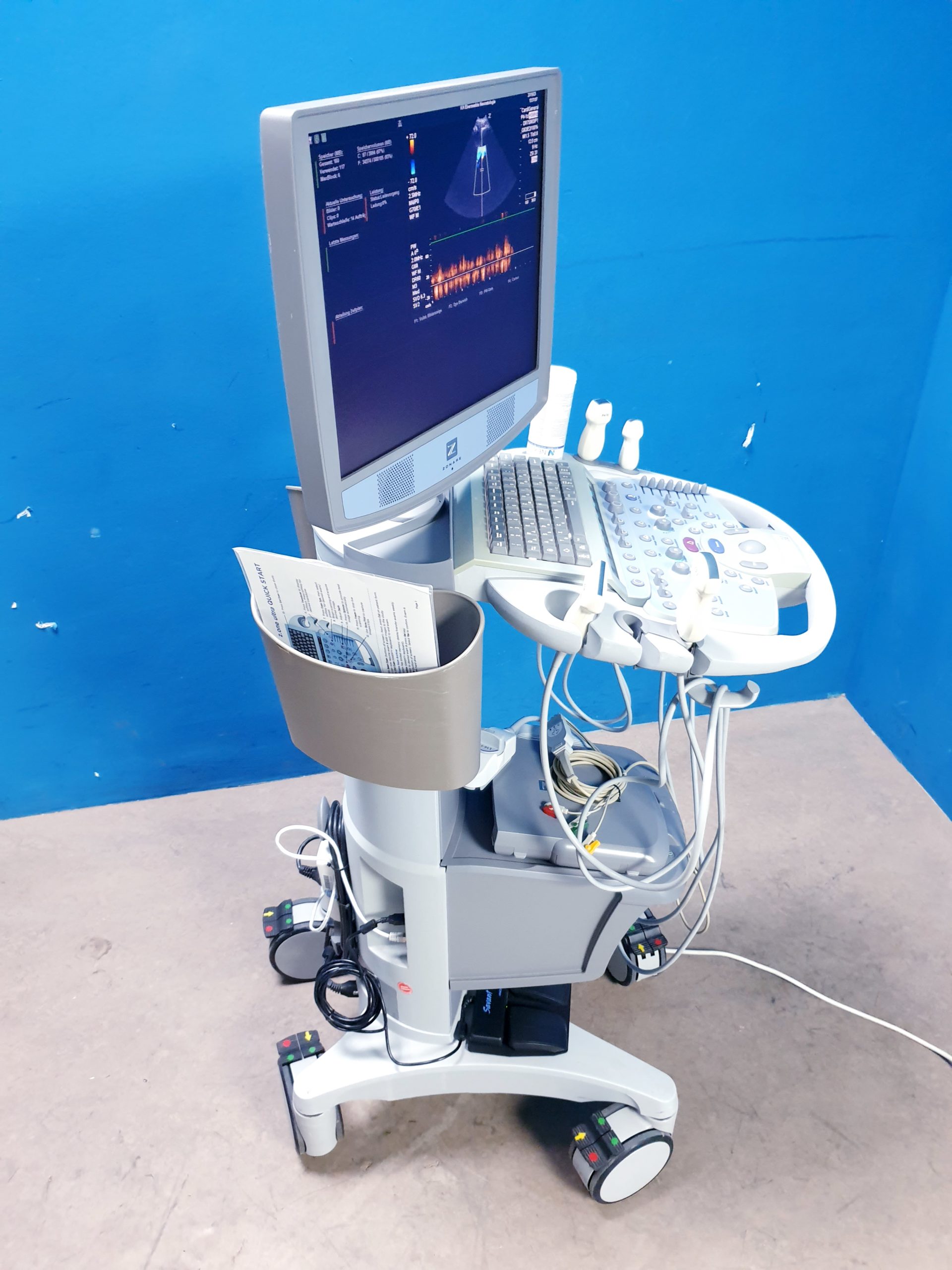 Zonare – Doppler Farbdoppler Ultraschallsystem 3 Sonden L14-5w + C9-3 + C10-3 thumbnail 22