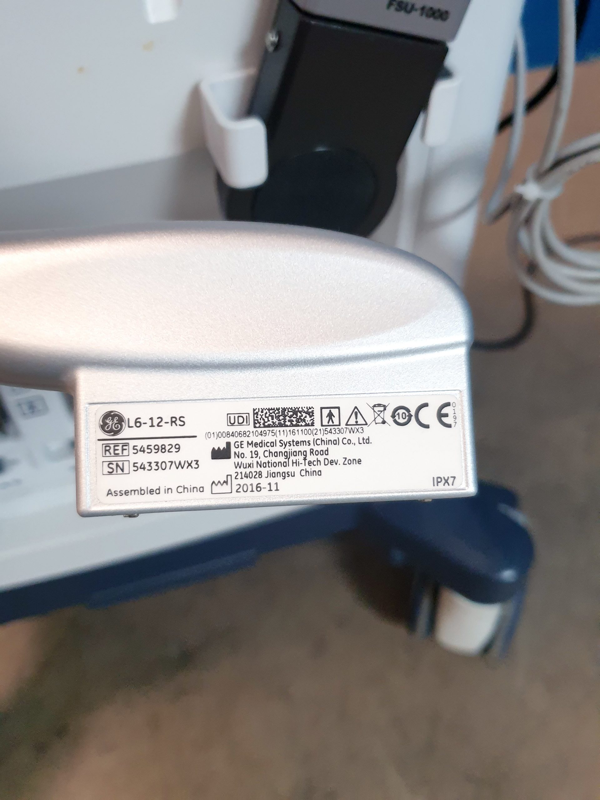 GE Logiq V5 Expert Ultraschallgerät + L6-12 RS Linear Sonde DOM 2016 thumbnail 8