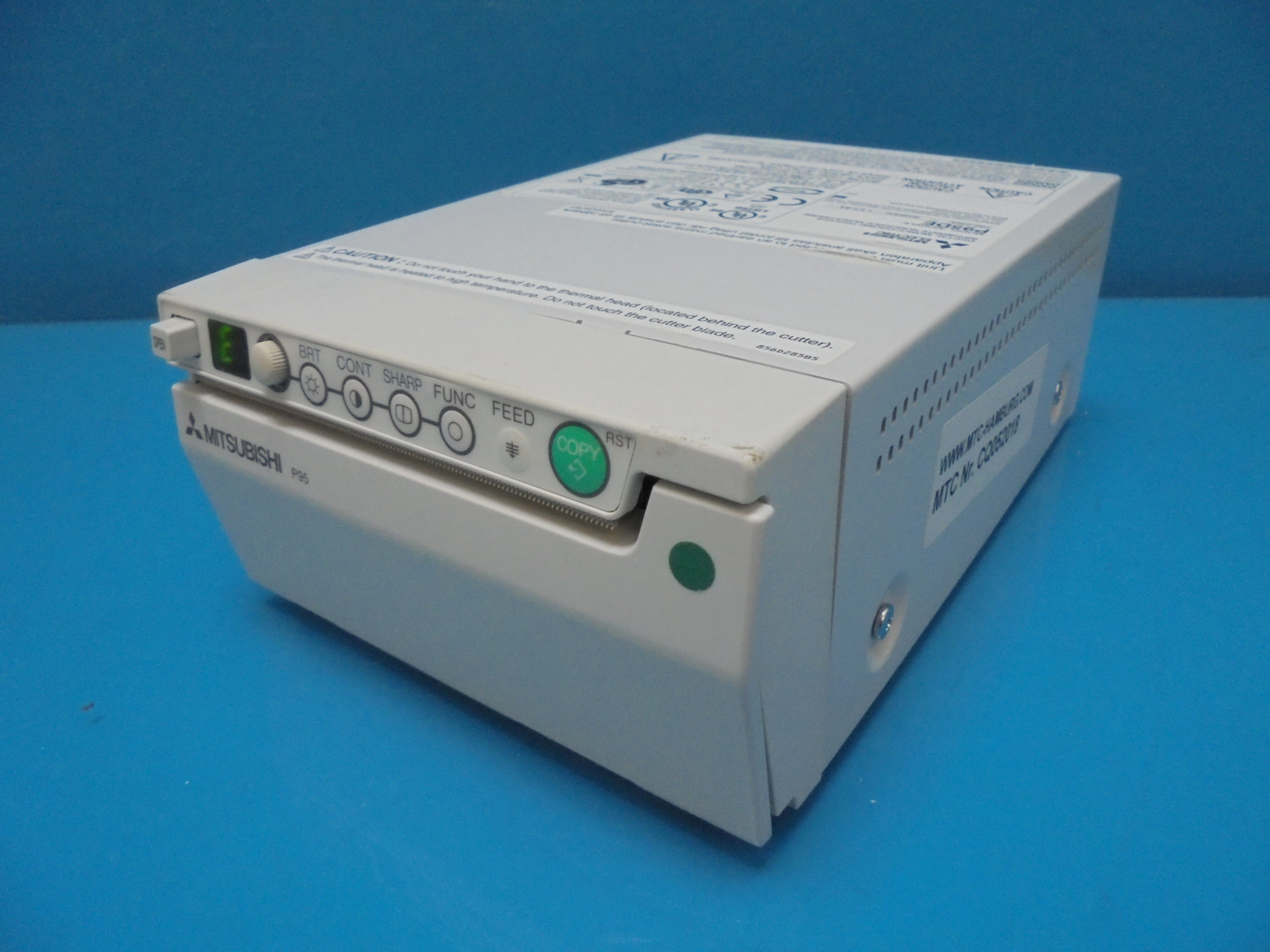 Mitsubishi P 95 DE // P95 DE Digitaler Schwarzweiß Medizindrucker / Medical Printer — image 1 of 11