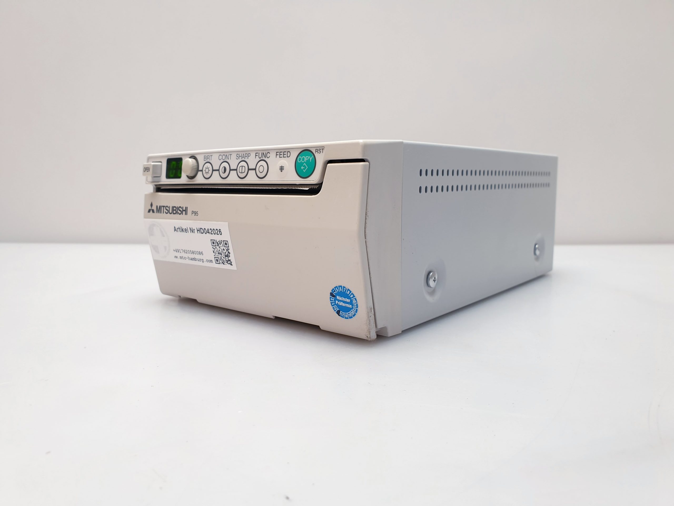 Mitsubishi P 95 DE // P95 DE Digitaler Schwarzweiß Medizindrucker / Medical Printer thumbnail 11