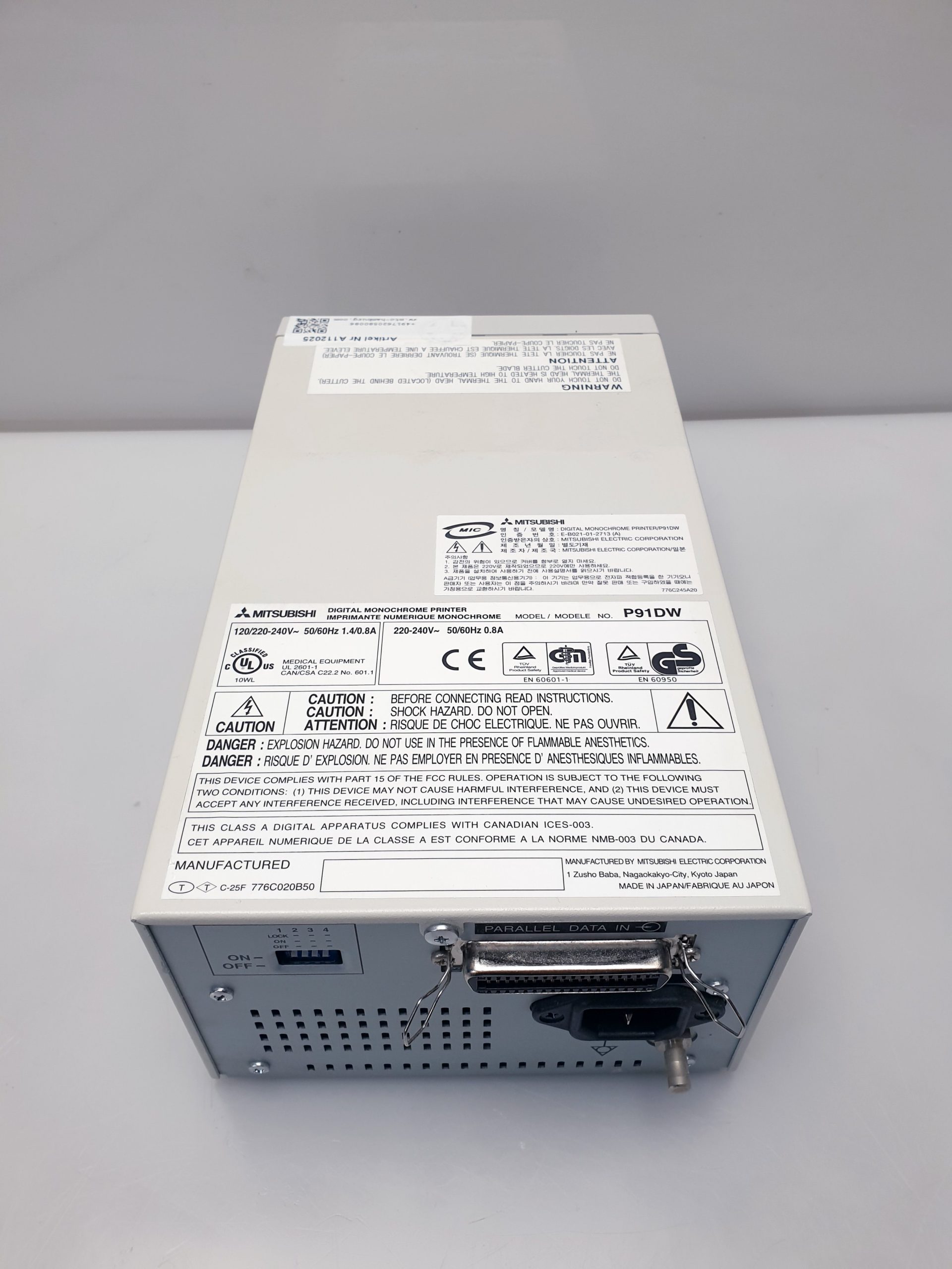 MITSUBISHI – P91D – P 91 D Printer Ultraschall-Drucker thumbnail 6