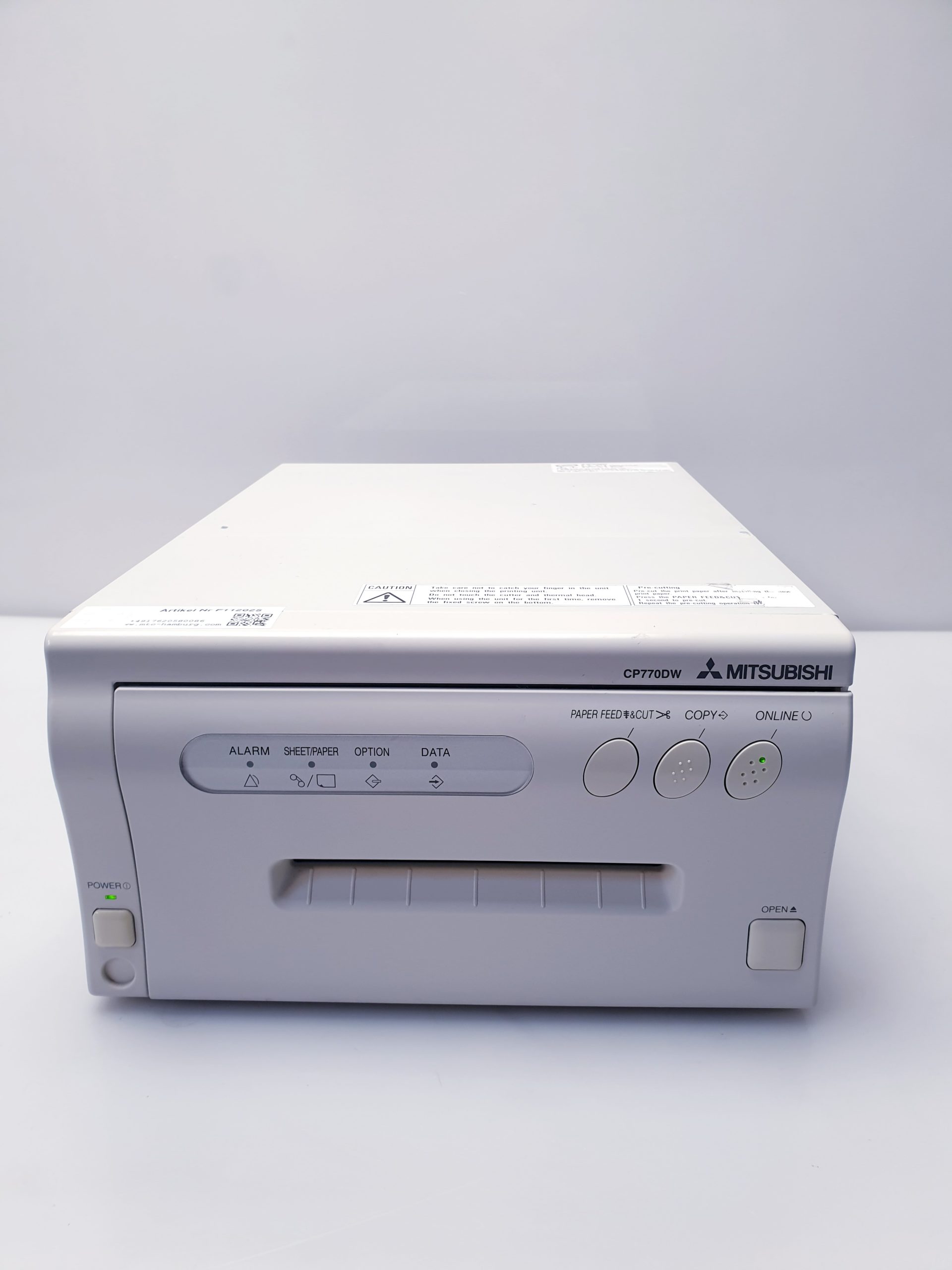 Mitsubishi CP770DW digital color printer thumbnail 2