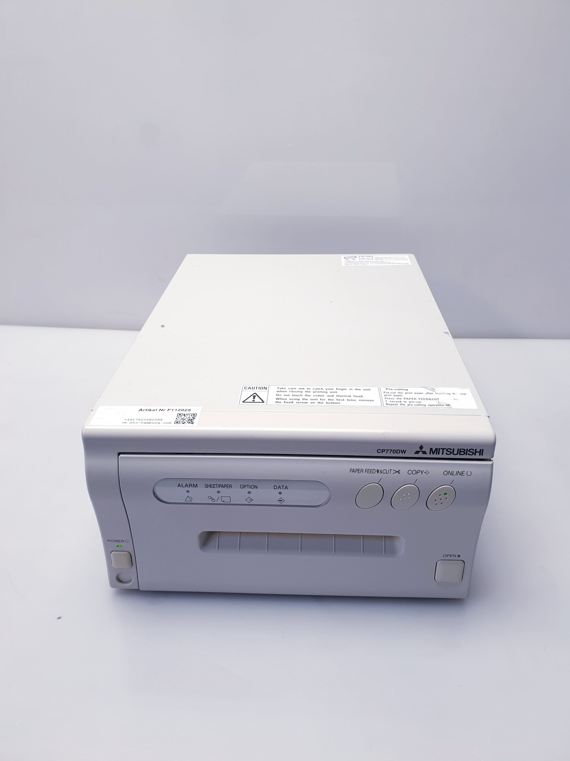 Mitsubishi CP770DW digital color printer thumbnail 3