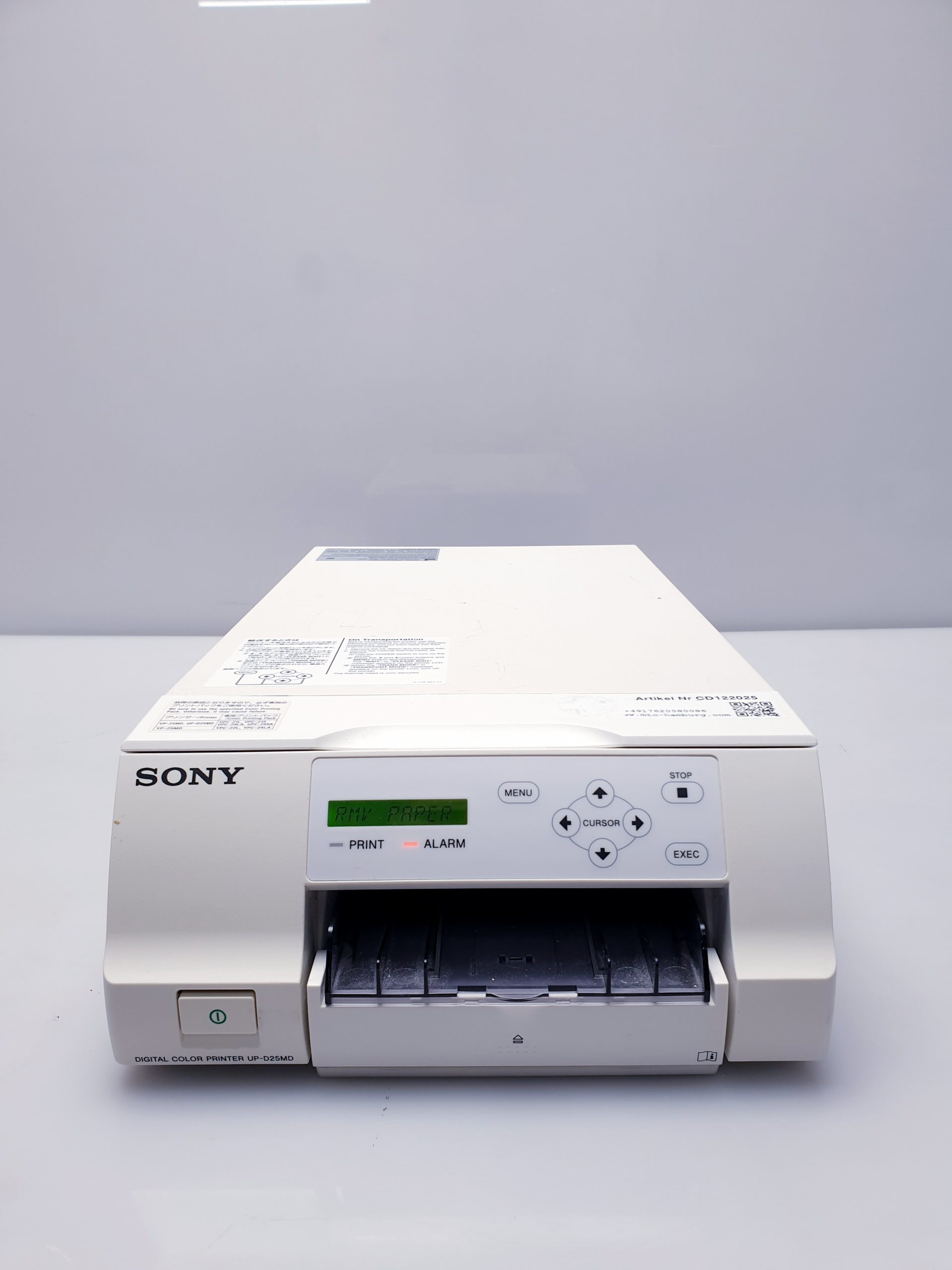 Sony UP-D25MD HD Digital Colour Video Printer thumbnail 2