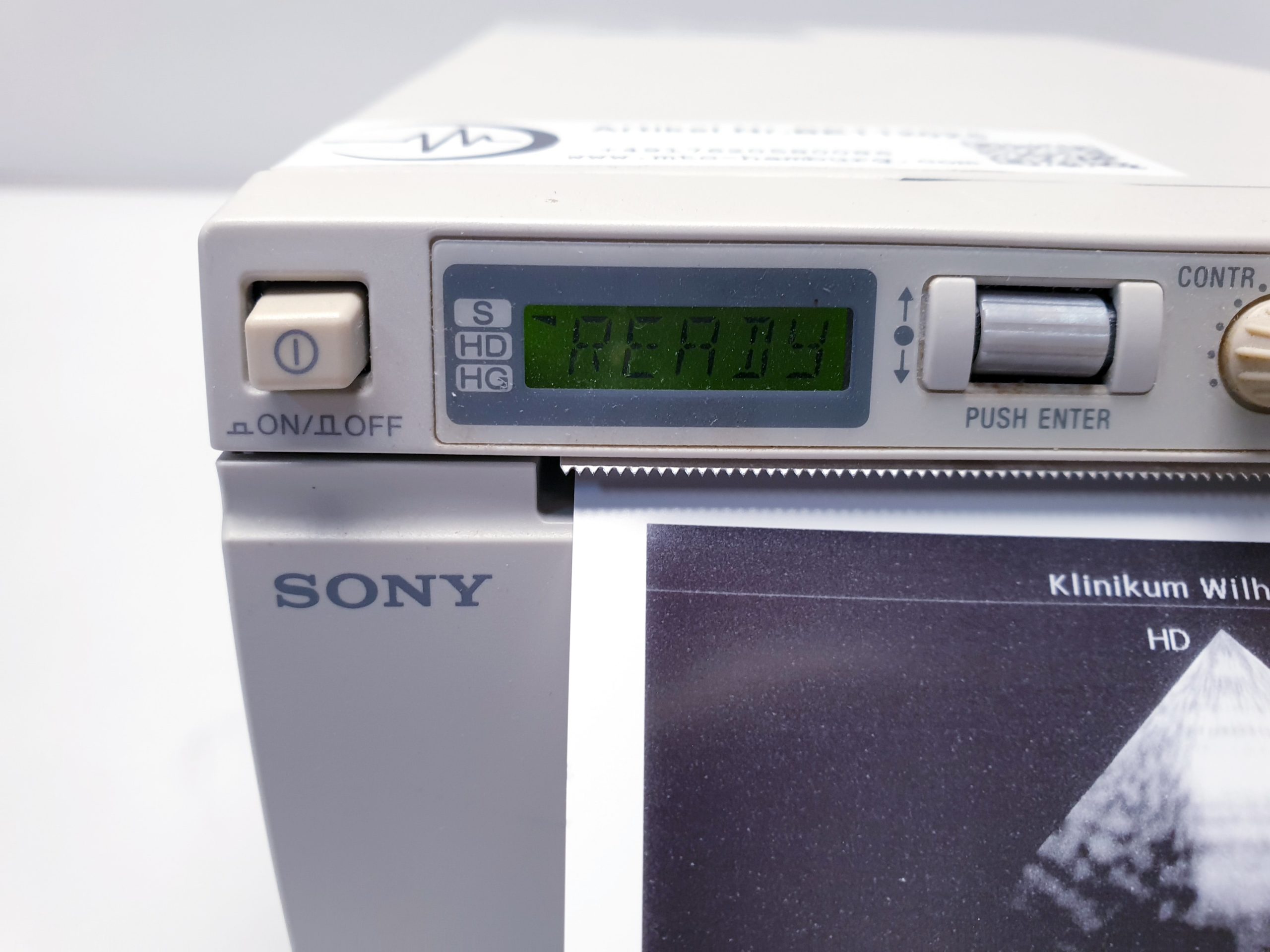 SONY UP-D897 Digital Graphic Printer USB -Thermodrucker thumbnail 3