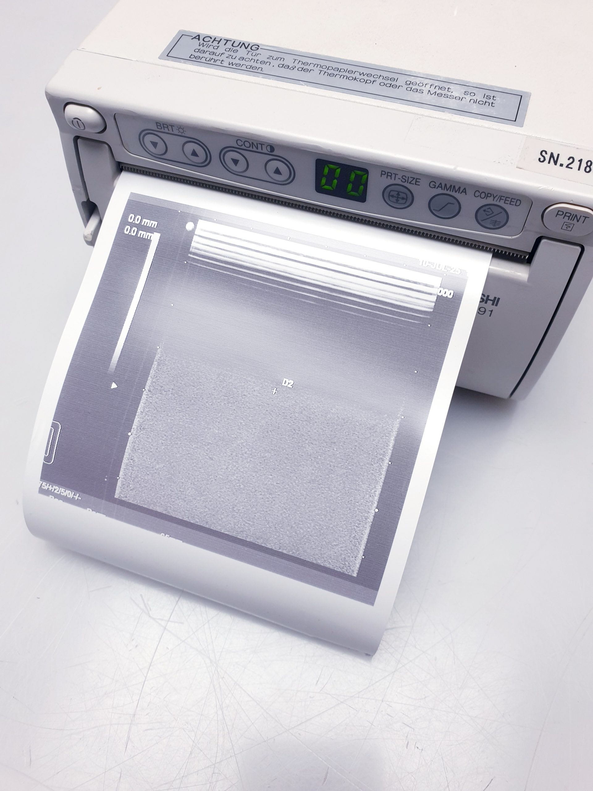 Mitsubishi P91 P 91 Monochrom Thermal Drucker Printer thumbnail 2