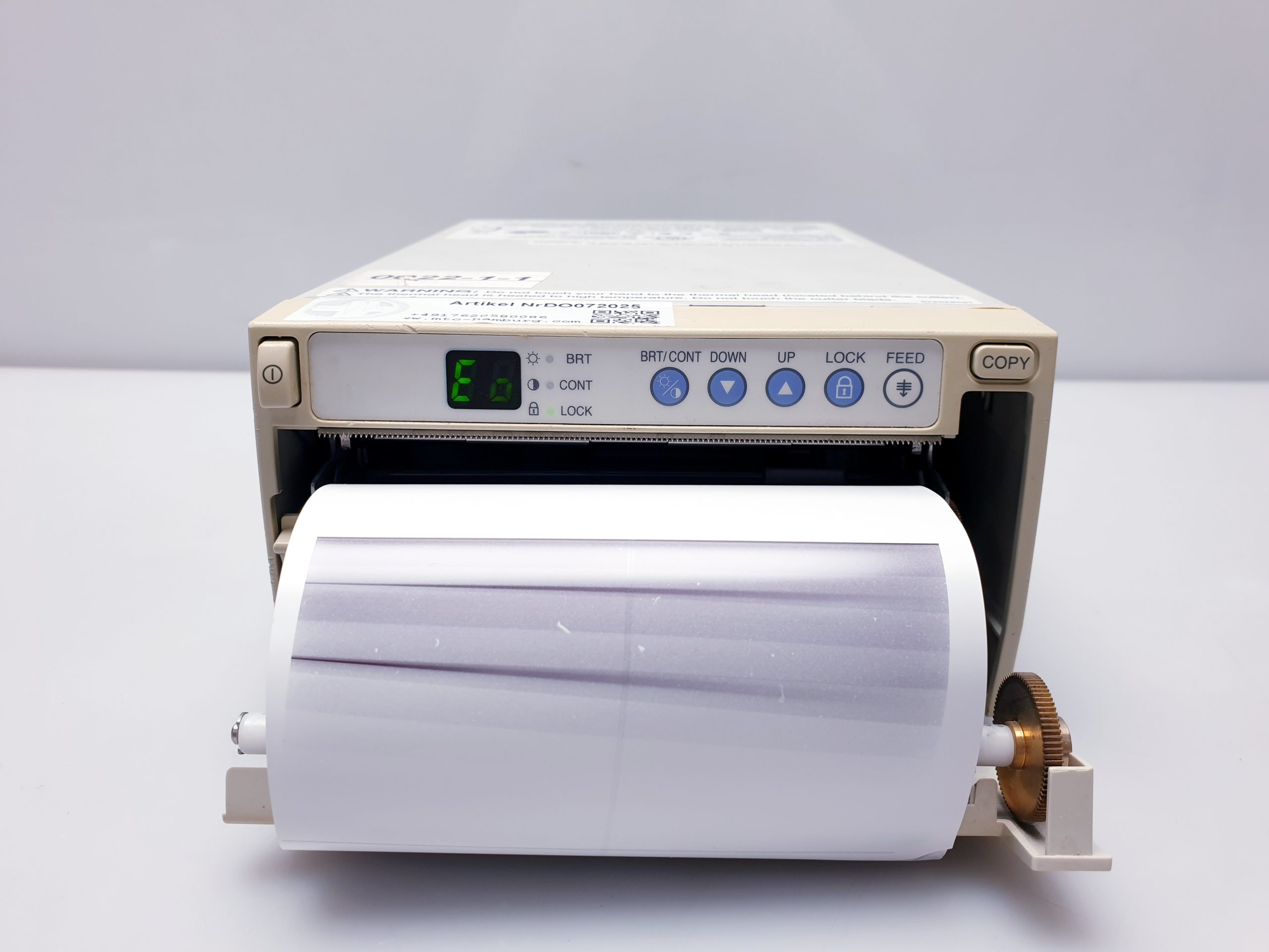Mitsubishi P93D Ultraschall Videoprinter Thermodrucker thumbnail 5