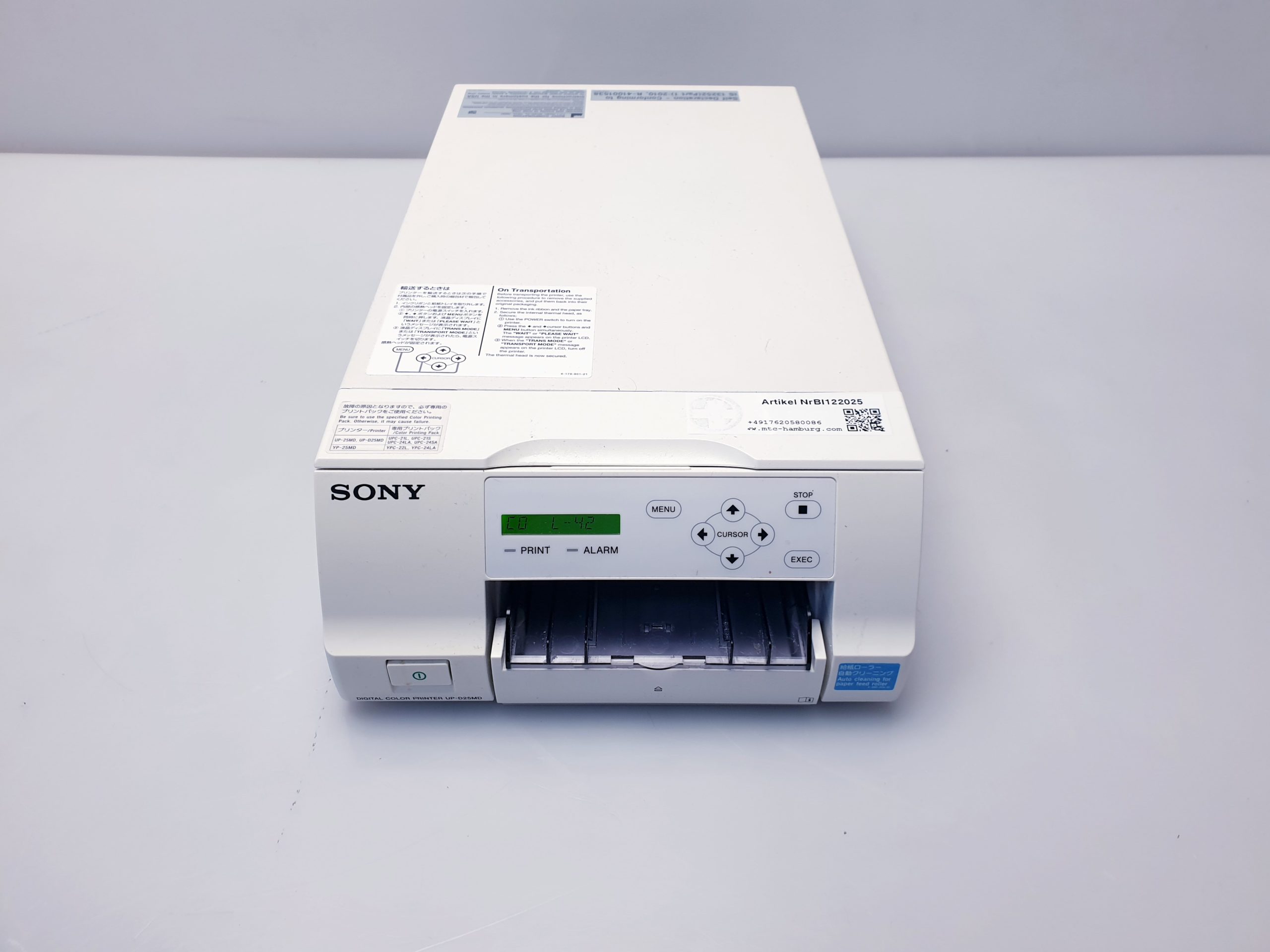 Sony UP 25MD – UP-25MD – Drucker – Printer thumbnail 5