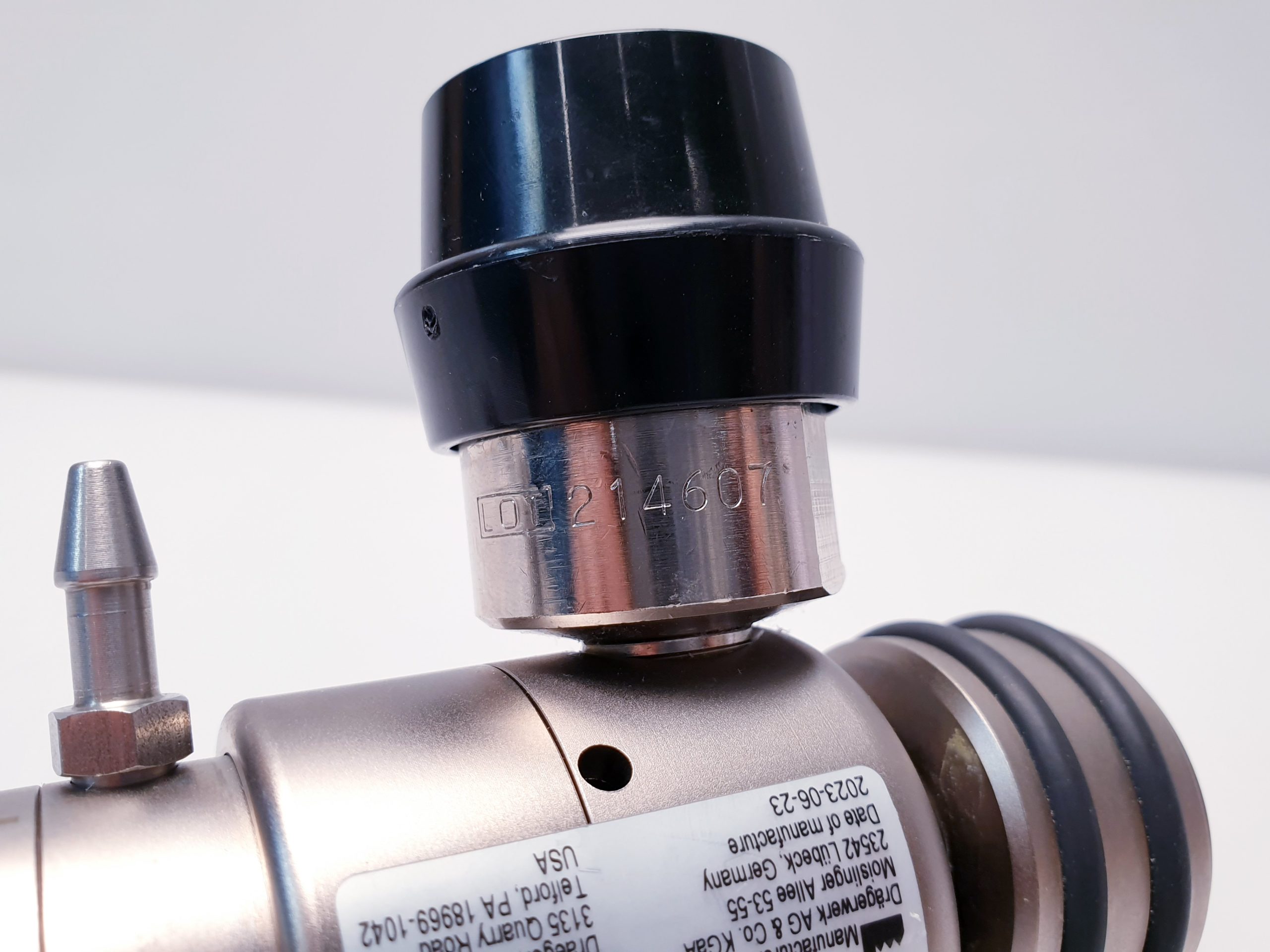 Dräger 5790093 Alduk IV Druckminderer O2 DIN thumbnail 7