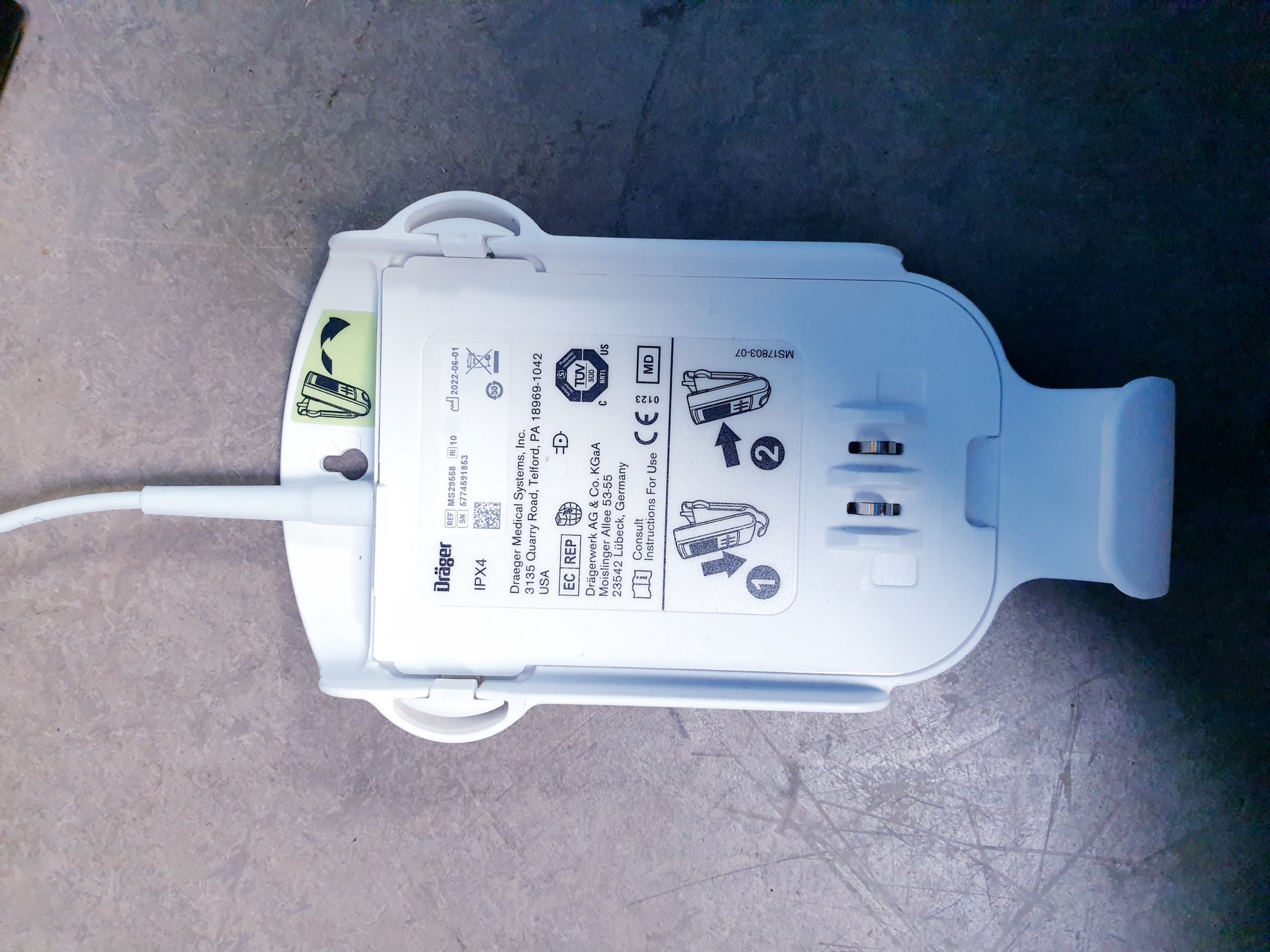 Draeger Drager MS29558 – M300 Telemetry Monitor Bedside Charger & Power Supply – MS29558 Drager thumbnail 4