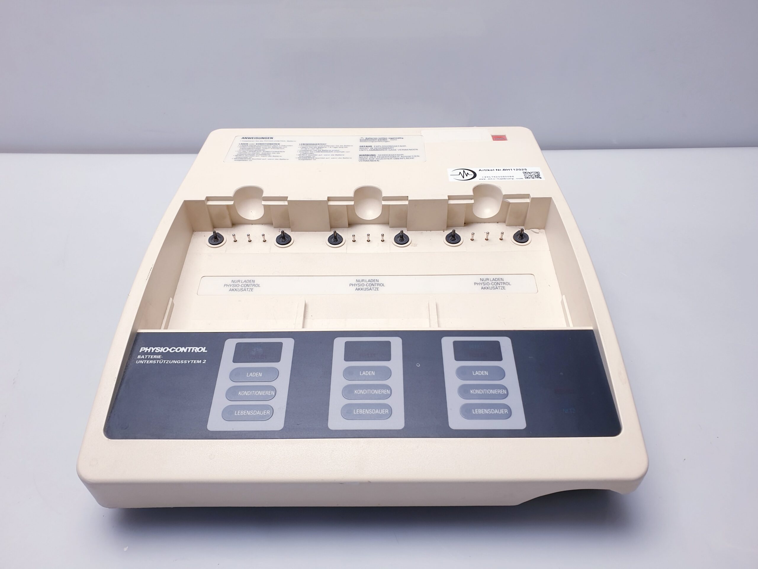Medtronic Physio-Control Batterie-Unterstützungssystem 2 Ladestation Ladegerät thumbnail 2