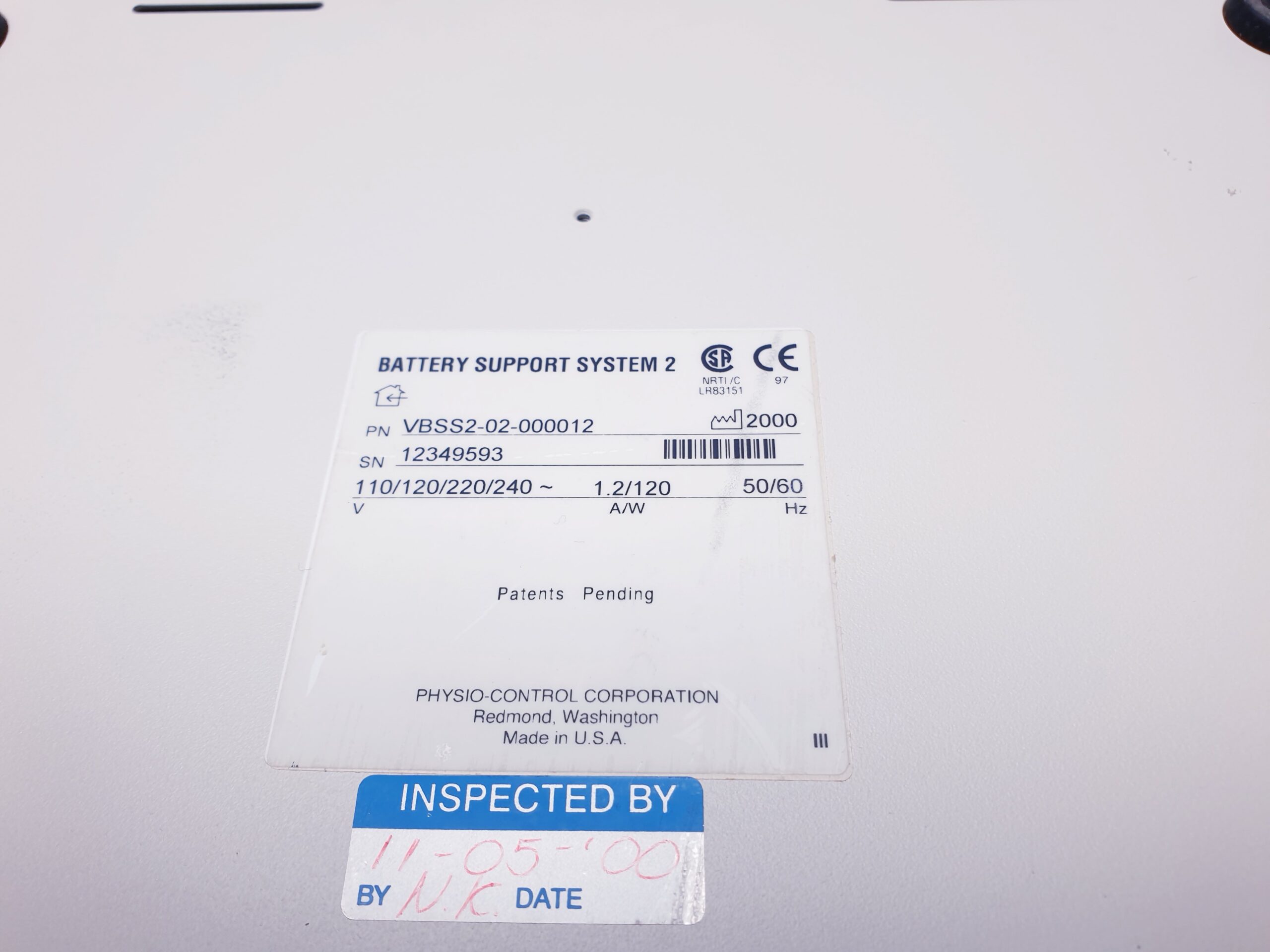 Medtronic Physio-Control Batterie-Unterstützungssystem 2 Ladestation Ladegerät thumbnail 10