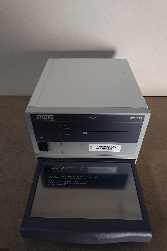Storz Aida WD 250 Documentation System – Datenträger wurde entfernt — image 1 of 7