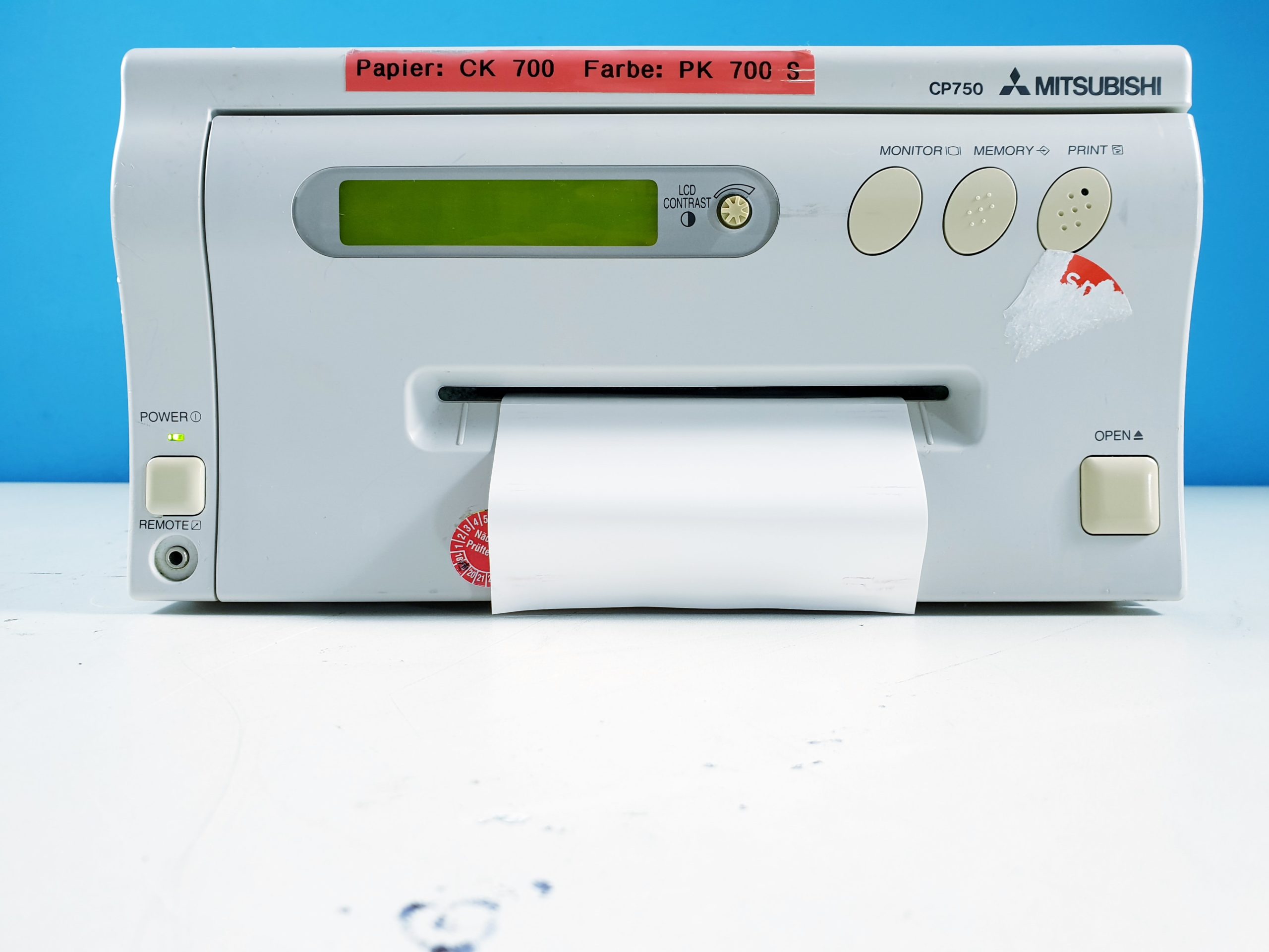Mitsubishi CP750 // CP 750 Color Photo Printer — image 1 of 2
