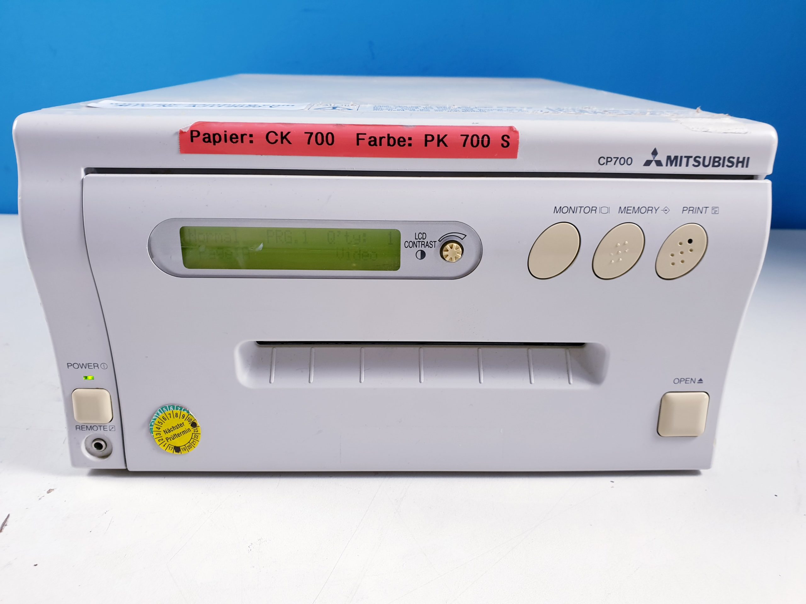 Mitsubishi CP700 // CP700E Color Printer thumbnail 2