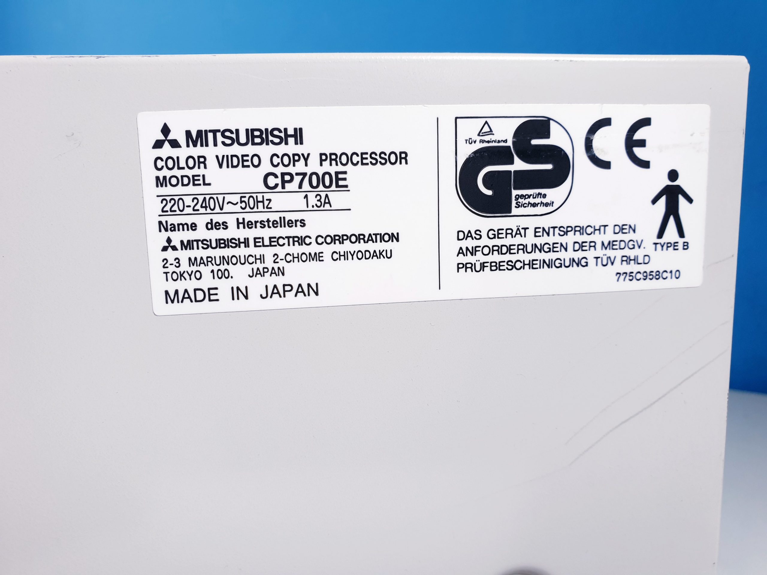 Mitsubishi CP700 // CP700E Color Printer thumbnail 5